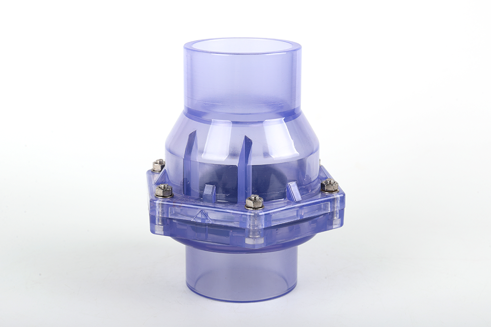 沛县透明翻板式止回阀